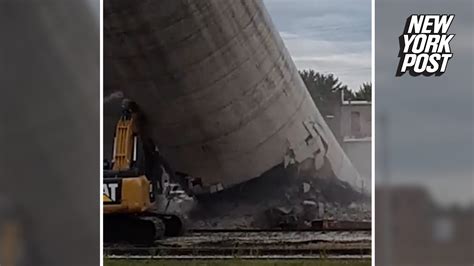 Silo falls on excavator in Ida Grove demolition accident 